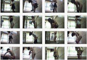 女子校更衣室盗撮 1