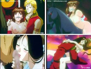 淫獣と戦う2人の美女?(後)