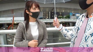 マジ軟派、初撮。 1820 新卒1年目のフレッシュウーマンを仕事中にナンパ!酔って記憶を失くし上司とハメハメしてしまったユルさに付け込んでSEX!脱がせばボリュームたっぷりEカップ美巨乳&プリッと美尻! MGS