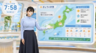 【顔出し解禁】『伝説のHカップ爆乳気象予報士』業界激震のガチハメ撮り緊急公開。 ※残りわずか - 素人