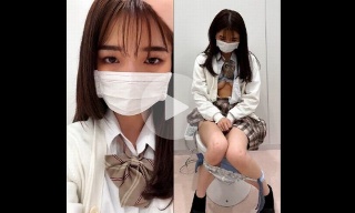[Model-level beauty] Did you have an 18-year-old in a 153cm D-cup uniform masturbate raw in a multi-purpose toilet? 4K filmed, ultra-high-resolution viewing video. [June 18, 2025] - Sumire