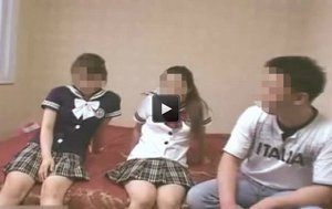 韓国の生ハメ4P乱交 1