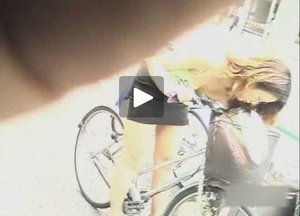 街撮りギャル胸チラ3