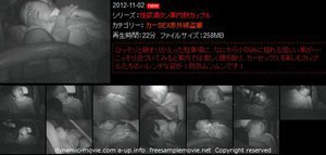 性欲満タン車内熱カップル 4
