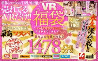 【VR福袋!】ハイクオリティヒットSPECIAL1 人気10メーカー13タイトルノー編集でドドーンと大放出1478分!!