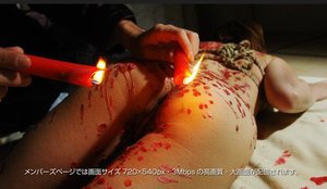 【画像】パイパン女を廃墟にてSM調教