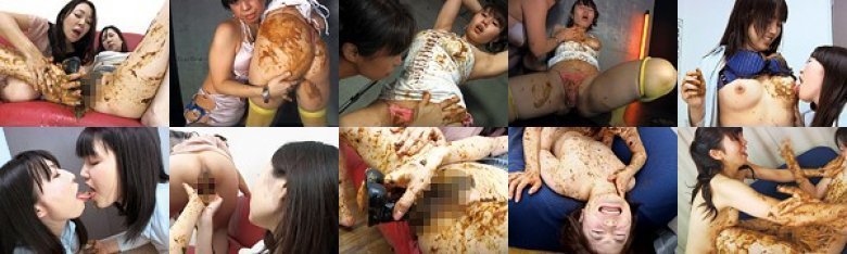 脱糞後、即塗糞。異常なまでのクソ愛レズ性交:イメージ画像