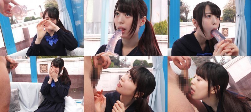 えりか(18)女子◯生 マジックミラー号 初めてのおちんちん研究！かわいいお顔にぶっかけ！ MGS:イメージ画像