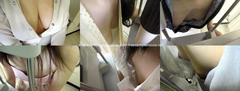 検眼中に無防備な胸元から乳首を盗撮された女性たちの映像:イメージ画像