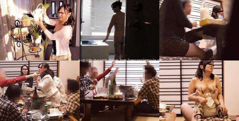 実録 堅物な妻を騙して町内会の宴会にて強制羞恥プレイさせたら… K子:样本图像