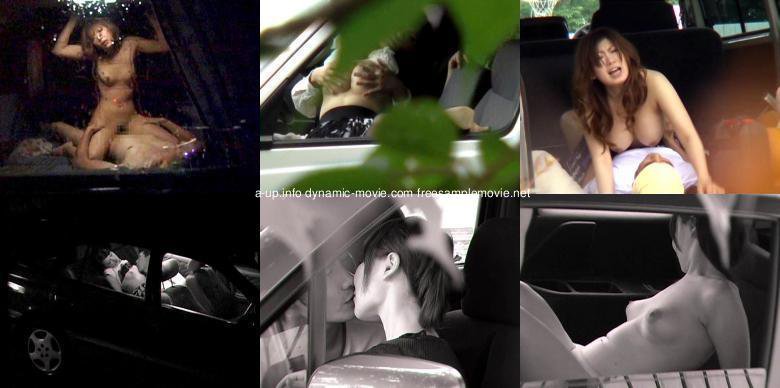 浮気人妻車内セックス盗撮:イメージ画像