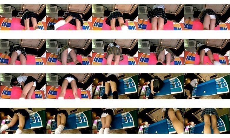 女子校生エアホッケーパンチラ逆さ撮り 4:イメージ画像