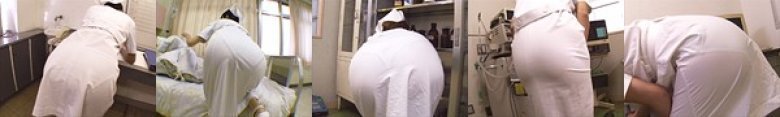 働くナースのムッチムチお尻百景:イメージ画像