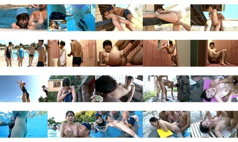 恥女!羞恥!溶ける競泳水着!水泳合宿でまさかの全裸露出!:イメージ画像