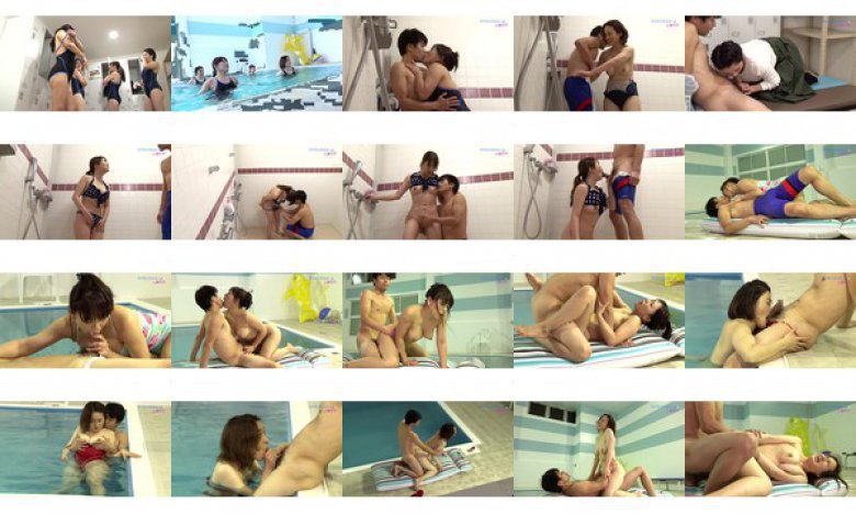 某有名スイミングスクールに通う暇を持て余した人妻達はみ〜んなオマ●コ好きだった！:イメージ画像