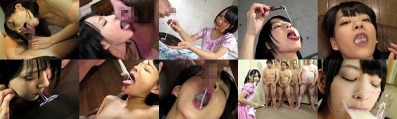 美少女がザーメン食べた 男汁バイキング あべみかこ:イメージ画像
