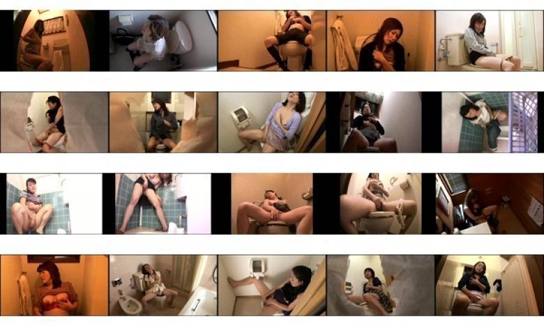 突然のムラムラが我慢できずに声を押し殺してトイレでオナニーする下品な肉感熟女27人 4時間:イメージ画像