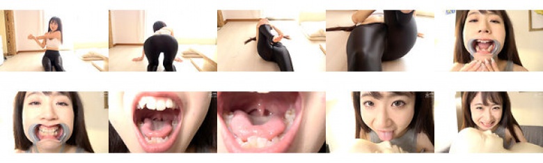ギリギリのエッチなストレッチからの口内歯のどちんこ観察&舌ベロ顔舐めプレイ! Nana:イメージ画像