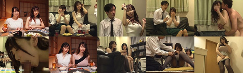 相席居酒屋でナンパした仲良し2人組をお持ち帰り。コソコソHしていると隣の部屋にいるガードの堅い女友達はヤラせてくれるか 其の28:イメージ画像