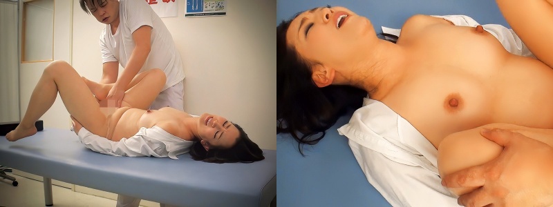 【お得】悪徳整骨院の院長が巨乳熟女患者に媚薬飲ませてセックス。体が疼いて堪らない患者にバイブ責め。ズボズボ突きまくったら、本物挿入。奥までズンズン突いて、敏感マ○コをイカす。横バック、バックと連続でイカセて、最後は熟女マ○コにたっぷり中出し。 有望:イメージ画像