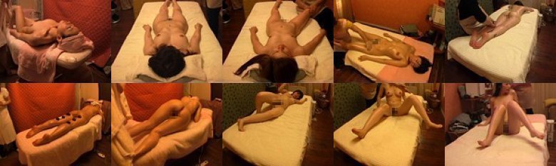 潜入!女性専用エステの個室 同性にマッサージされて油断しっぱなしの全裸、オマ●コ丸見え施術風景:イメージ画像