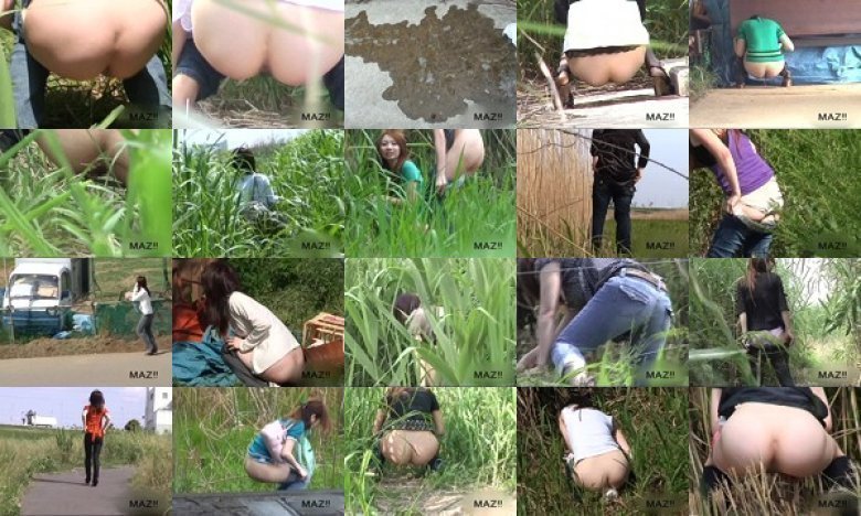 激レア！野外で我慢できずオシッコをしてしまう女たち33名150分:イメージ画像