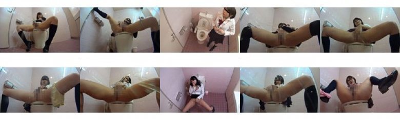 女子校生お漏らしトイレオナニー盗撮 VOL.10:イメージ画像