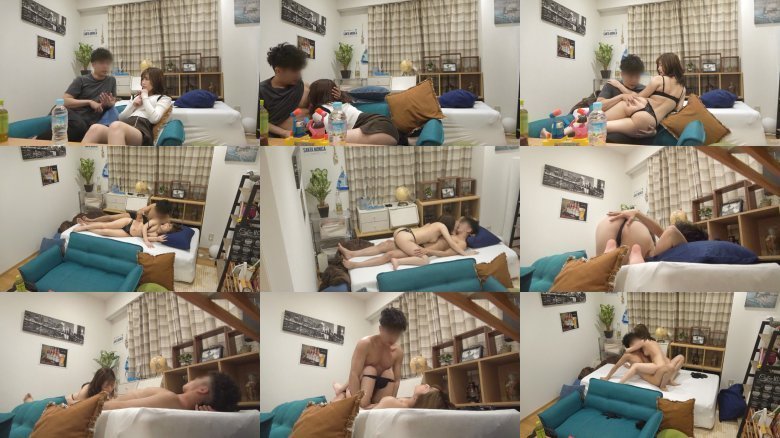 百戦錬磨のナンパ師のヤリ部屋で、連れ込みSEX隠し撮り 298 コンパで仲良くなったお姉ちゃん、さっぱりとした性格と笑顔が素敵なのでヤリたくなっちゃいました♪服を脱がすとエロかわTバックがお目見え！下着が映える超絶やわプリ美尻は今期でも1、2を争う国宝級！首をキュッとされながら膣奥を突かれるとマ●コ締まりまくるM性癖開花！ MGS:イメージ画像