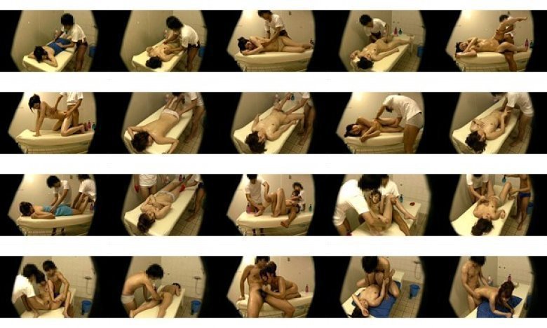 人妻が恍惚に悶える 垢擦りオイルエステ盗撮:イメージ画像