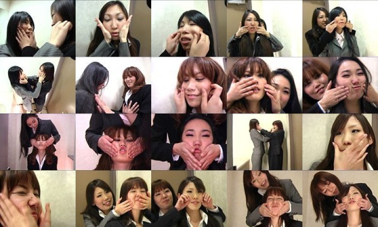 素人OL、レズ顔面いじりごっこ:イメージ画像