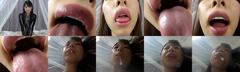 舌ベロプレイ 〜顔舐め・ツバ垂らし〜 あおいれな:イメージ画像