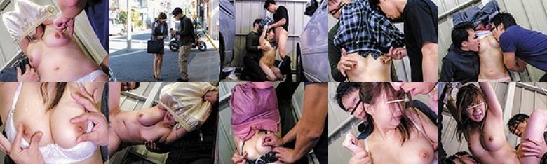 乳首こねくり回しスカート巾着痴漢:イメージ画像