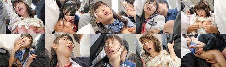 乳首こねくり回し感じまくり電車痴漢3:イメージ画像