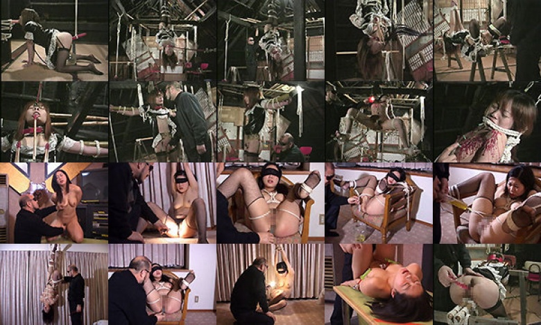 緊縛若妻 浣腸・鞭・吹き矢・電球熱責め・天井逆さ吊り:イメージ画像