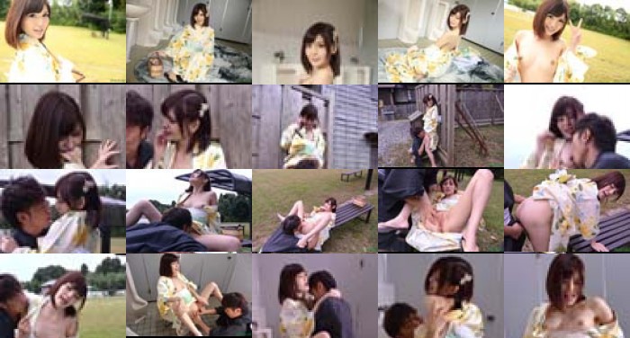 Summer Nude-Pies 在节日回家的路上在公共厕所做爱-:样本图像
