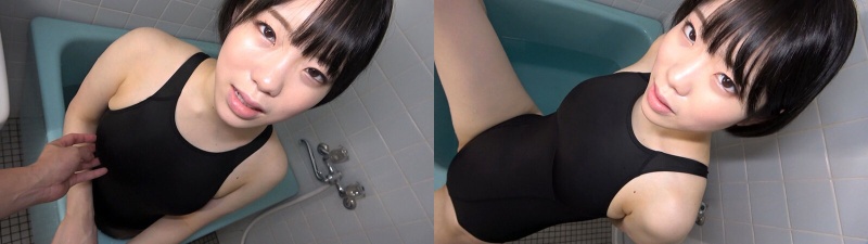 朝日りん 水着を着たままオシッコ娘:イメージ画像