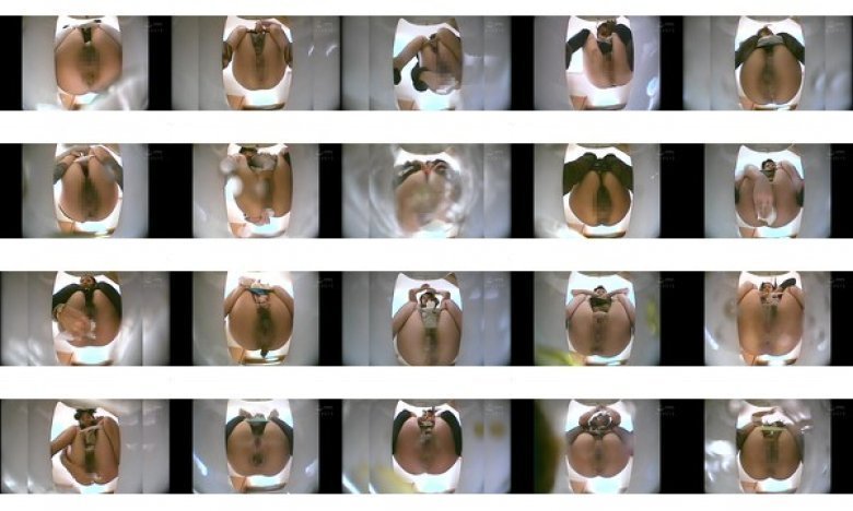 100人うんち 下から覗く和式便所 広がるアナル噴き出す大便…全編、真下からの排泄シーンのみ！:イメージ画像
