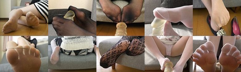 パンスト美脚の爪先に萌える:イメージ画像