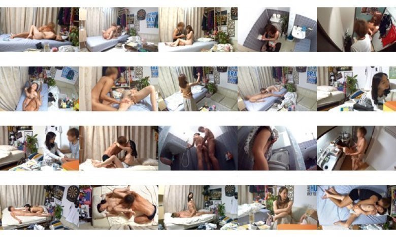 イケメンが熟女を部屋に連れ込んでSEXに持ち込む様子を盗撮した動画。 DMM限定！先行配信スペシャル！！52:样本图像