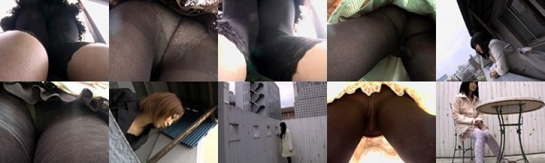 レギンス透け透けパンチラ盗撮:イメージ画像