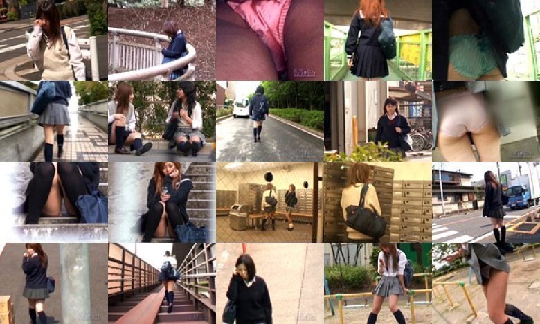 「無理矢理パンチラ女子校生編」〜強襲スカートめくり〜:イメージ画像