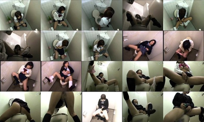女子校生 進学塾トイレオナニー隠撮:イメージ画像
