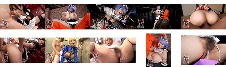 同人AV 巨乳ドMレイヤーを縛ってイカせまくり!ギッチリ縛ってはち切れそうなおっぱいに大興奮!:イメージ画像