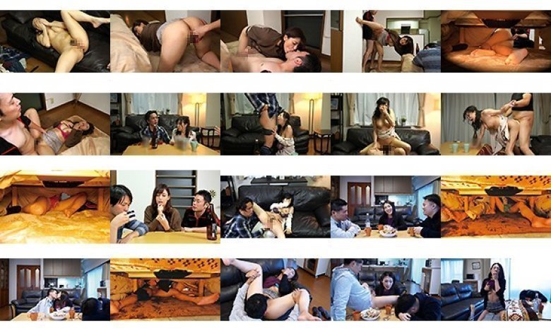コタツの中で蒸れた股間を夫以外の男にくちゅくちゅと弄られこっそり欲情する美熟女3:イメージ画像