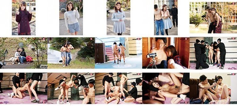 【二人三脚鬼ごっこ!】鬼から制限時間逃げ切れたら100万円!声を我慢して課題をクリアせよ!もし捕まったら愛する彼氏の目の前で廻され5人の鬼から中出し!:イメージ画像