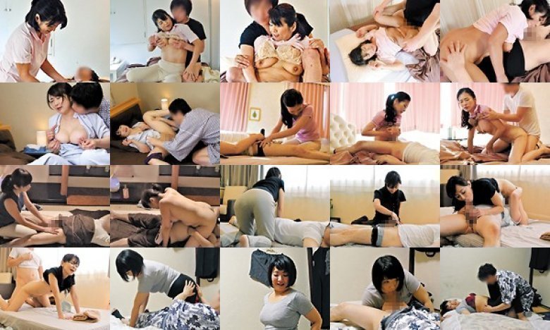 健全マッサージ店の熟女に、たくましく勃起したモノを見られてしまい…:イメージ画像