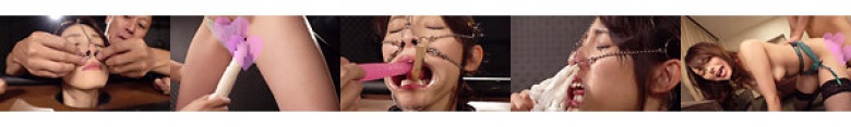 醜く歪む豚ヅラ美女 鼻腔を犯●れて悶絶する:イメージ画像
