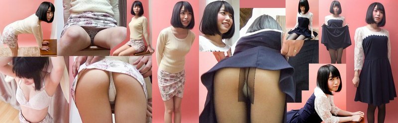 素人パンチラ in 自宅で個人撮影会 vol.008 清楚系お上品ワンピース素人☆JDモデル ひなちゃん:イメージ画像