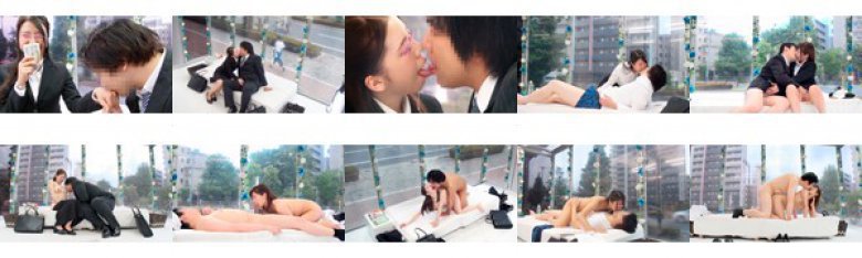 ザ・マジックミラー 顔出し！働く美女限定 街頭調査！職場の同僚同士が2人っきりの密室で初めてのキス技コンプリートに挑戦！舌を絡めあうディープキスで火がついた社会人の男女は理性を保てず性欲のままに濃厚ベロチューSEXしてしまうのか！？ in池袋:イメージ画像