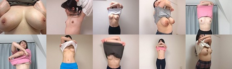 女子がTシャツやタンクトップ脱ぐときに『バッ』って飛び出るおっぱい。:イメージ画像